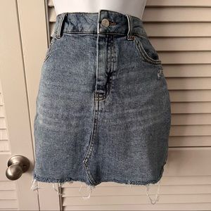 Denim Mini Skirt
